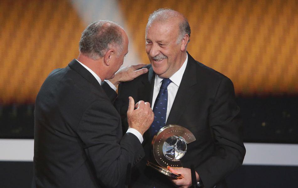 西班牙老帅博斯克,2010年西班牙主教练博斯克