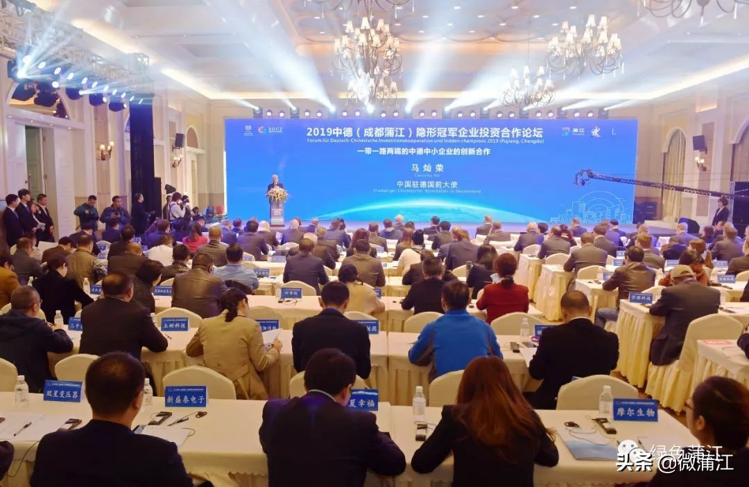 中德隐形冠军产业园,成都蒲江中德中小企业合作