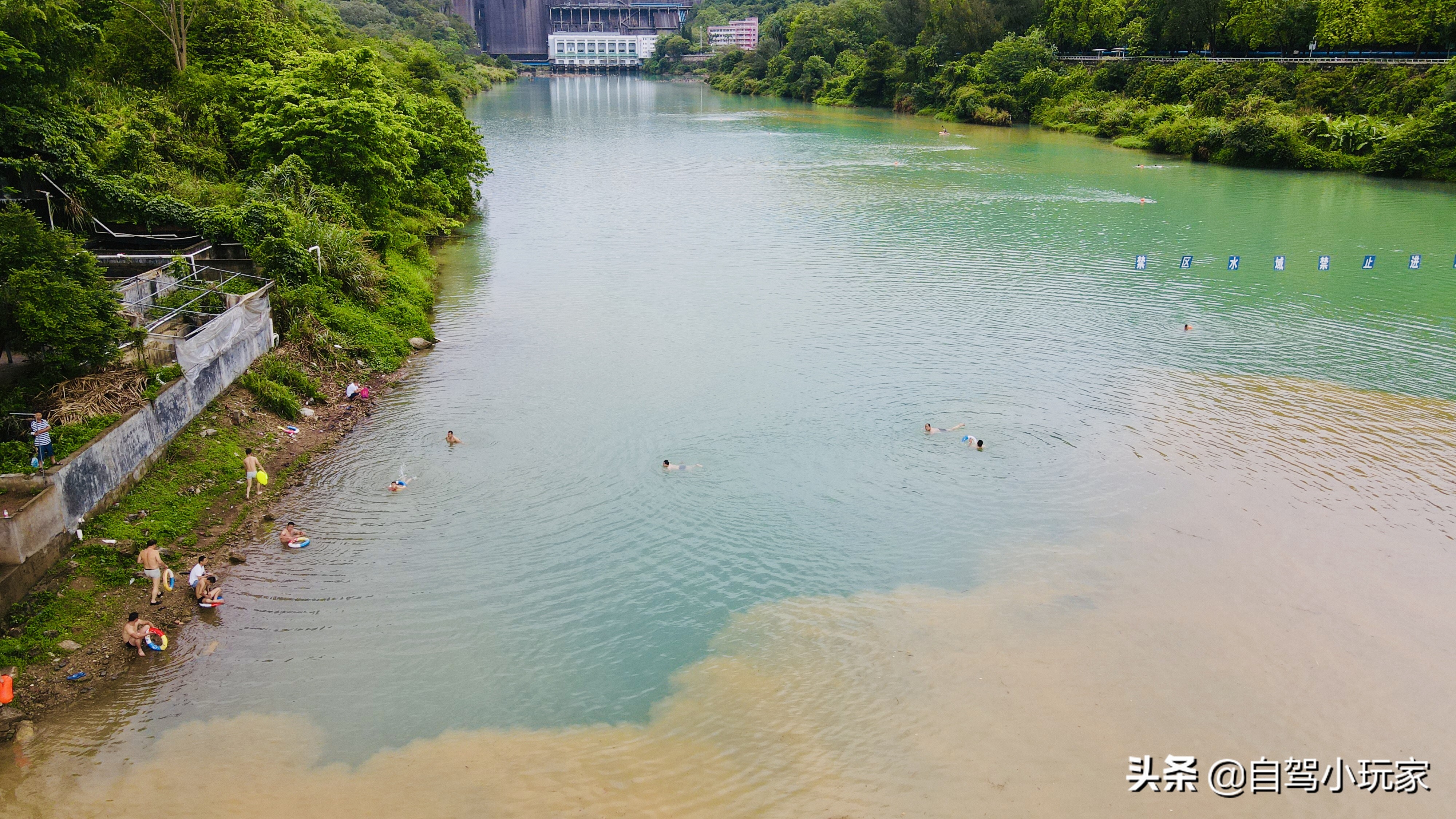 万绿湖水下探秘,万绿湖探险