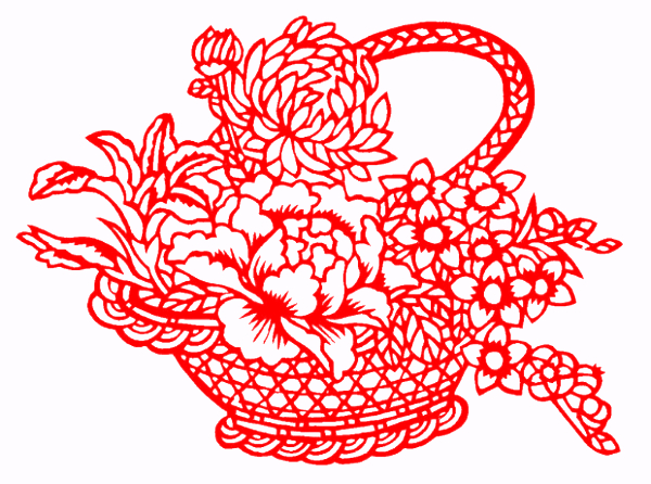 剪纸窗花儿童手工,民俗剪纸图案大全