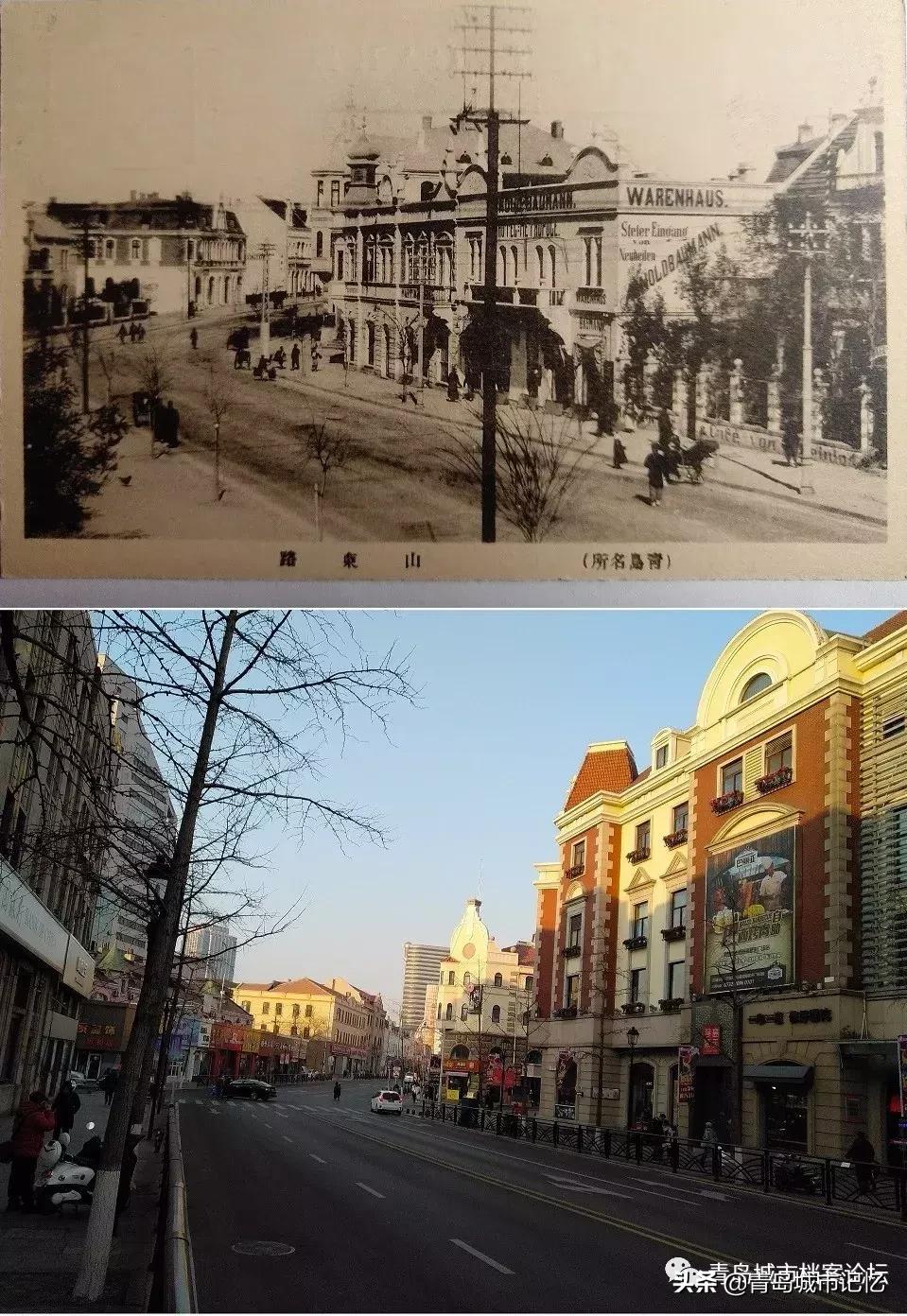 青岛明信片中的时光痕迹,青岛民国风光明信片