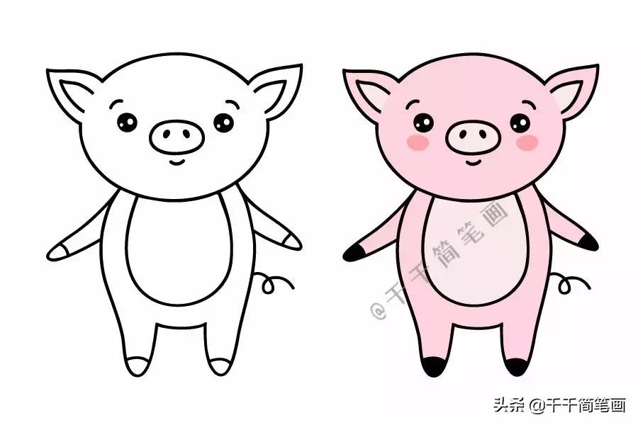 可爱的手帐简笔画食物,可爱的简笔画卡通人物手帐