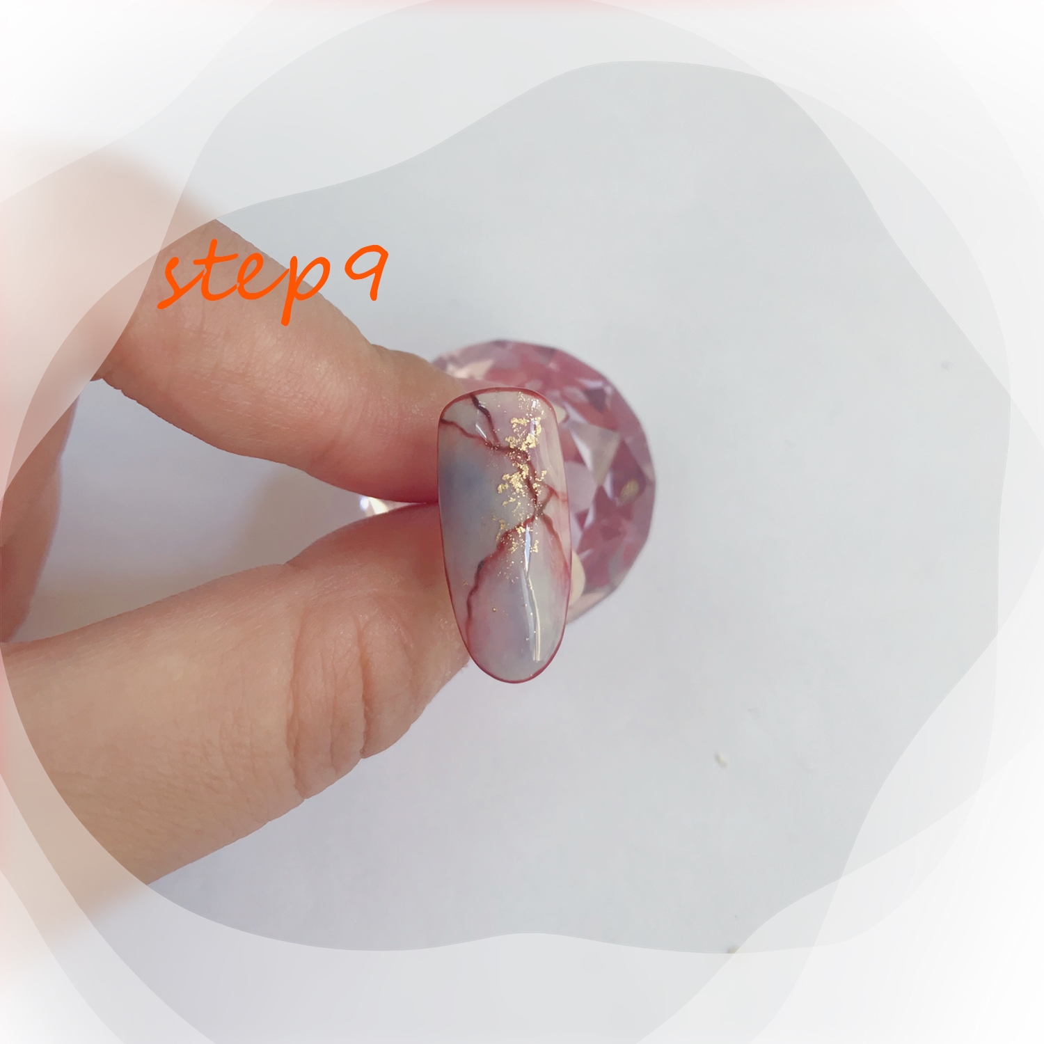 包边拼色美甲做法,美甲包边教程完整版