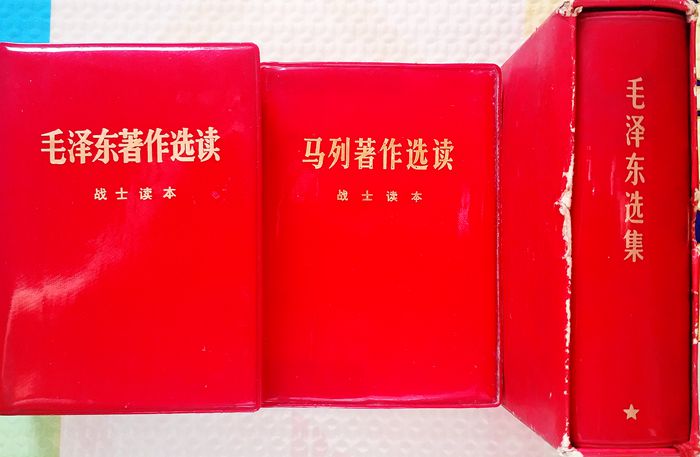 红宝书今昔图片,回忆一下宝贝小时候的照片