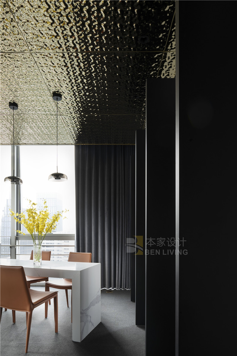 135平私人会所效果图,新中式极简轻奢高级私人会所