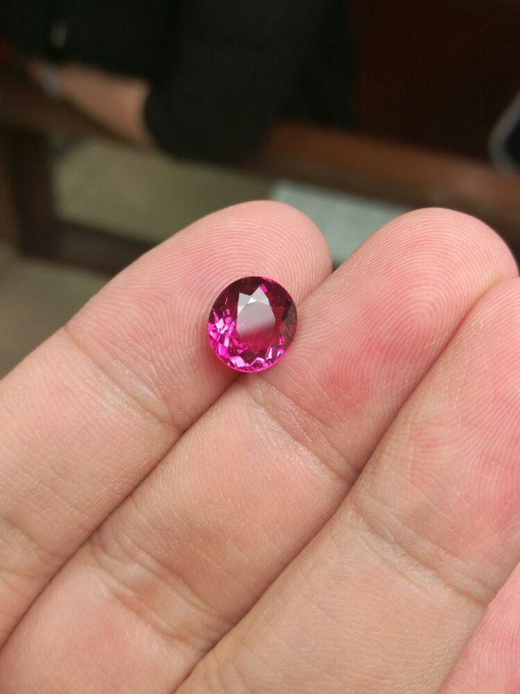 碧玺充填处理及鉴别分析,碧玺珠子充填