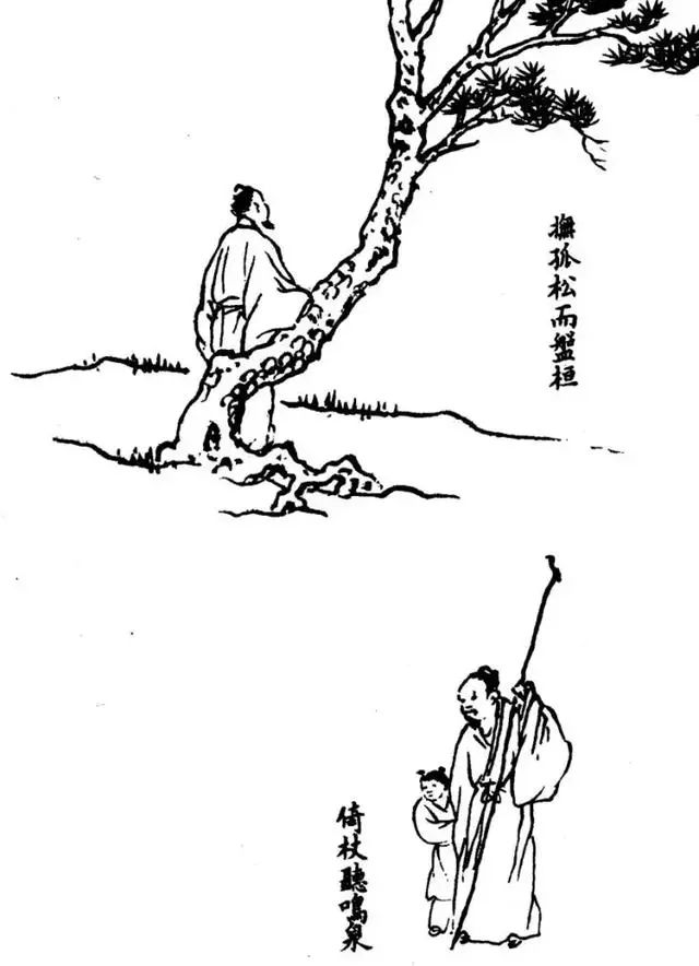 国画简单小人物,国画小人物画法