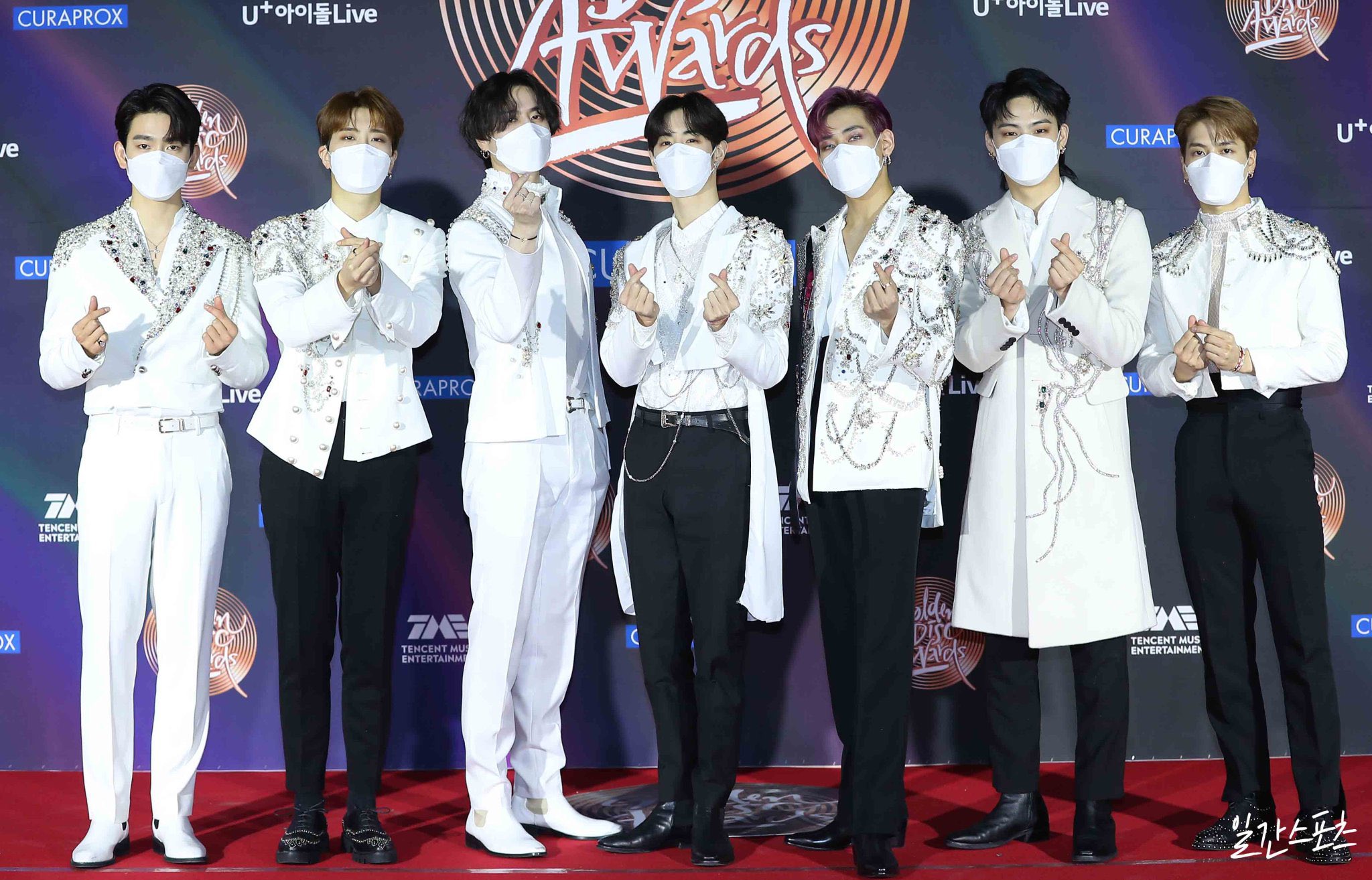 韩团got7发布新专辑现场,got7markson韩团