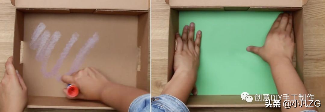 快递盒鞋架改造方法,快递箱子改造鞋子收纳盒