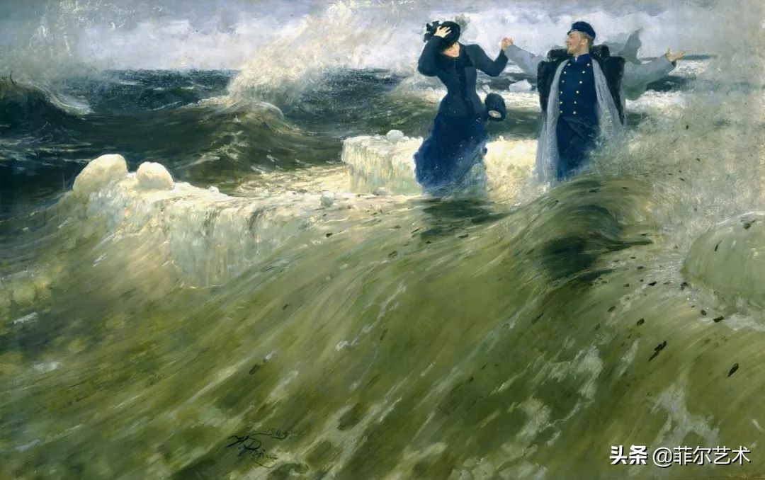 画家列宾作品欣赏,俄罗斯现实主义画家列宾及其作品