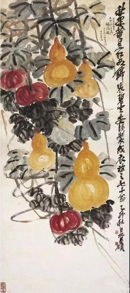 十大名家画葫芦,名家国画葫芦精品图