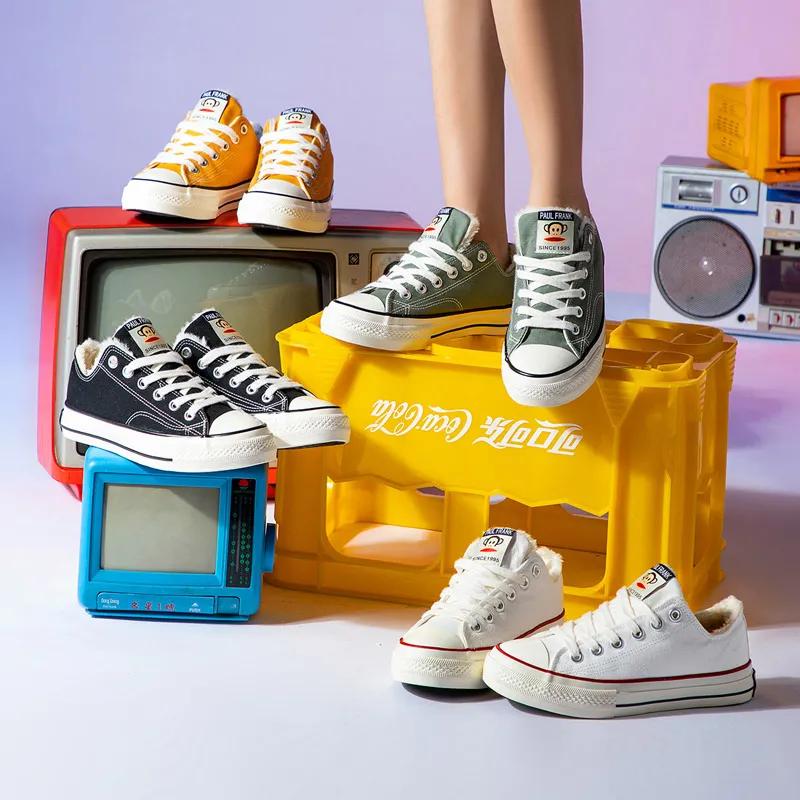 低帮百搭潮流帆布鞋大嘴猴,大嘴猴帆布鞋哪个颜色百搭