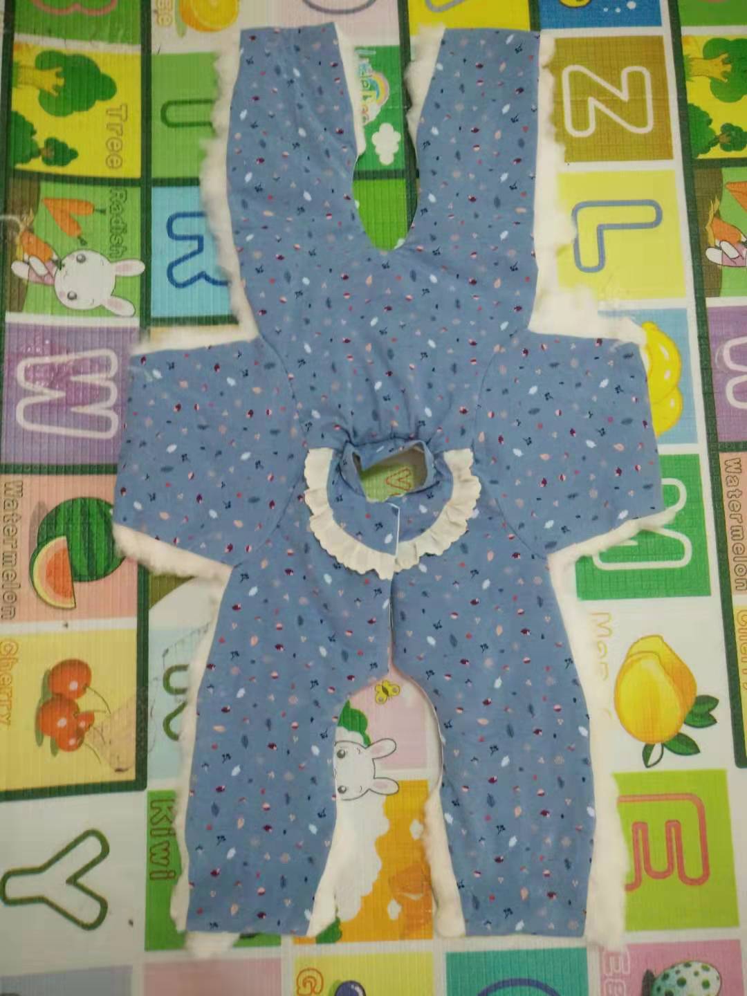 0-4个月婴儿衣服自制简单,东莞婴儿棉花连体哈衣