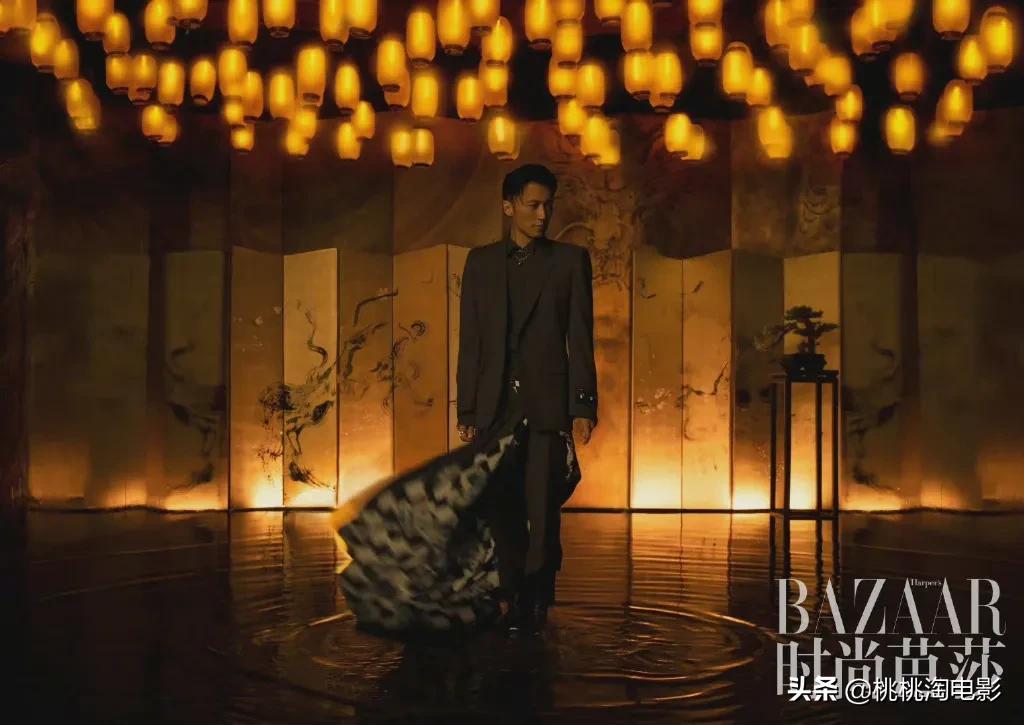 谢霆锋早期写真图片,谢霆锋时尚芭莎2014采访