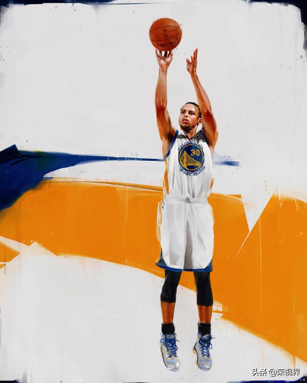 nbaai插画,nba球星插画设计