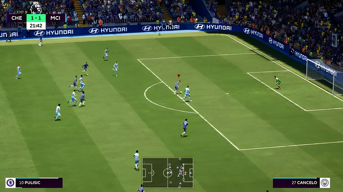 fifa22与实况2022手游,fifa22好用的过人