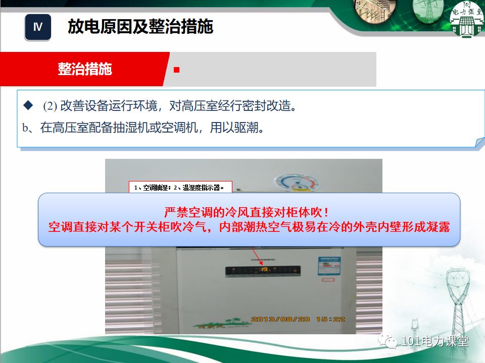 开关柜局部放电如何预防,开关柜受潮