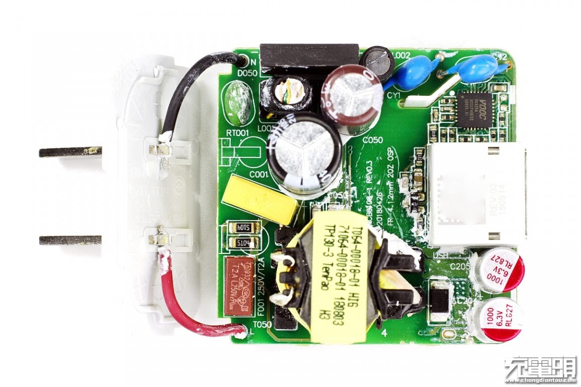 oppo手机电源适配器怎么拆开,拆解报告oppo240w无线快充手机