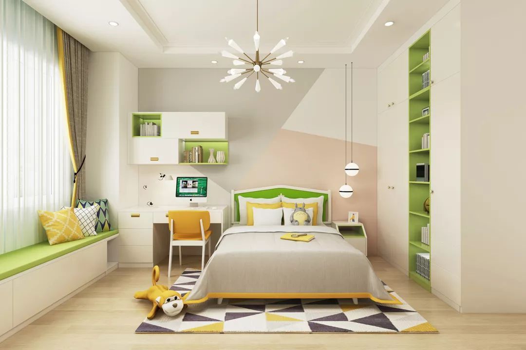 小孩的卧室怎么装好看,儿童卧室怎样装最实用