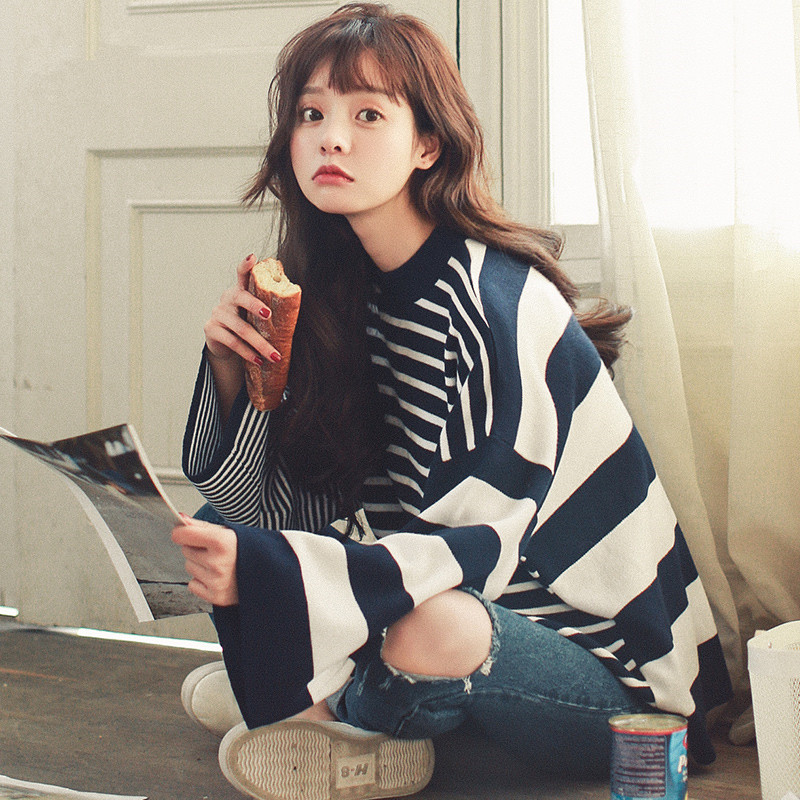 韩国慵懒风毛衣，在双十一也可以买到