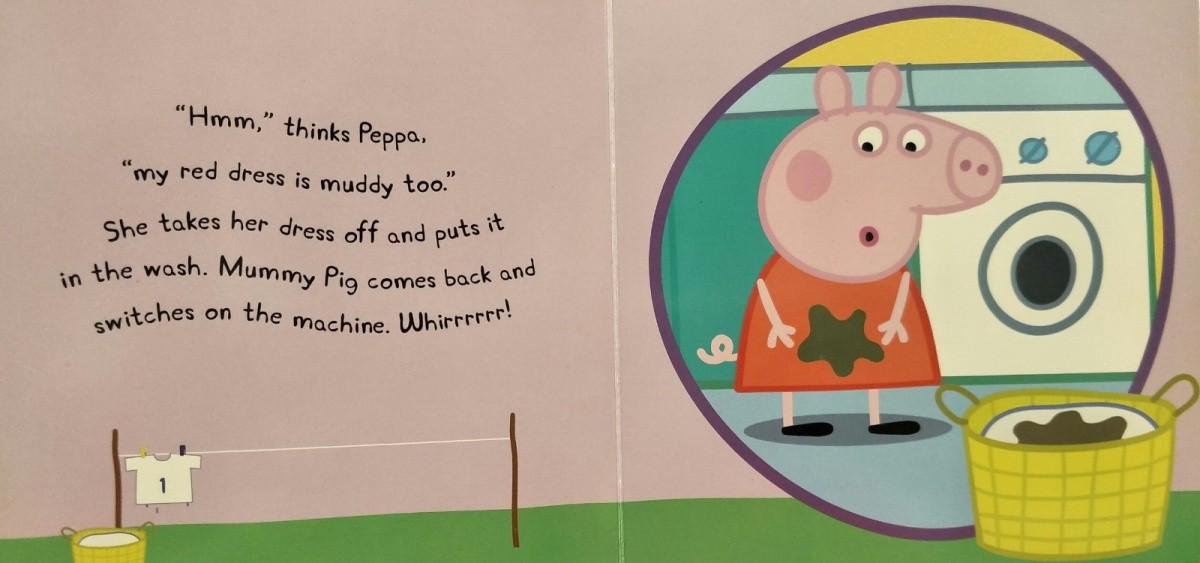 绘本故事|《PeppasWashingDay》