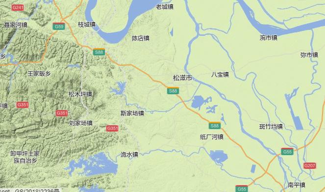 湖北松滋有什么著名的地方,松滋有河的景点