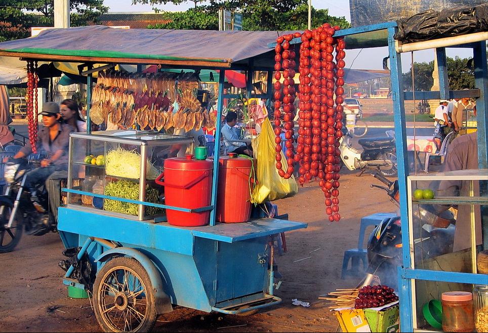 柬埔寨金边中国美食,在柬埔寨金边吃美食