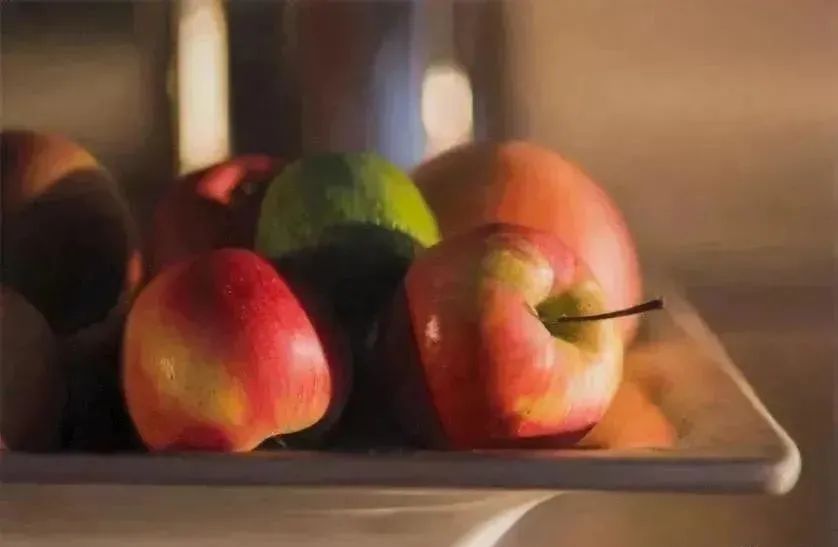 冷军超写实绘画图片,不输冷军的超写实画作