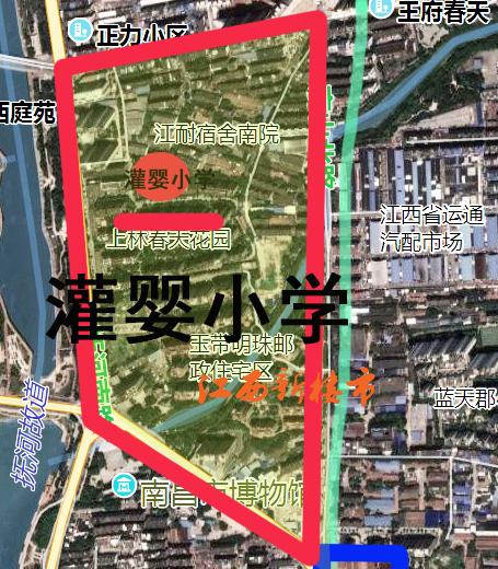 南昌青云谱学区划分最新规划,南昌2024小学区划分图青云谱