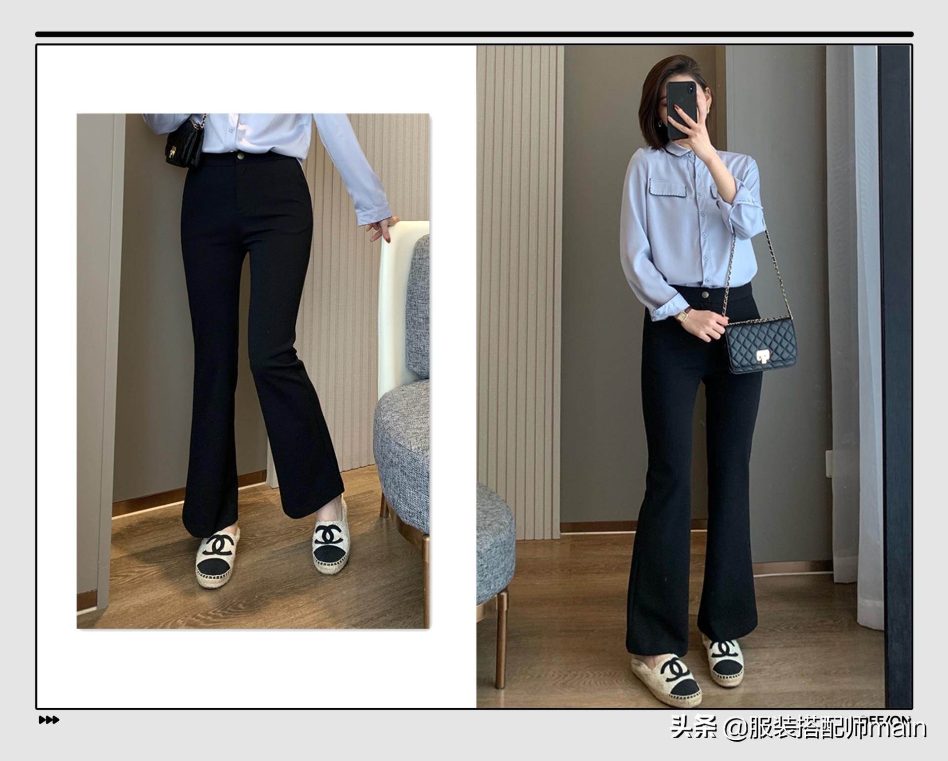 小黑裤过时秋天流行裤子时髦显高 (秋天小黑裤怎么穿才能时髦不撞衫)