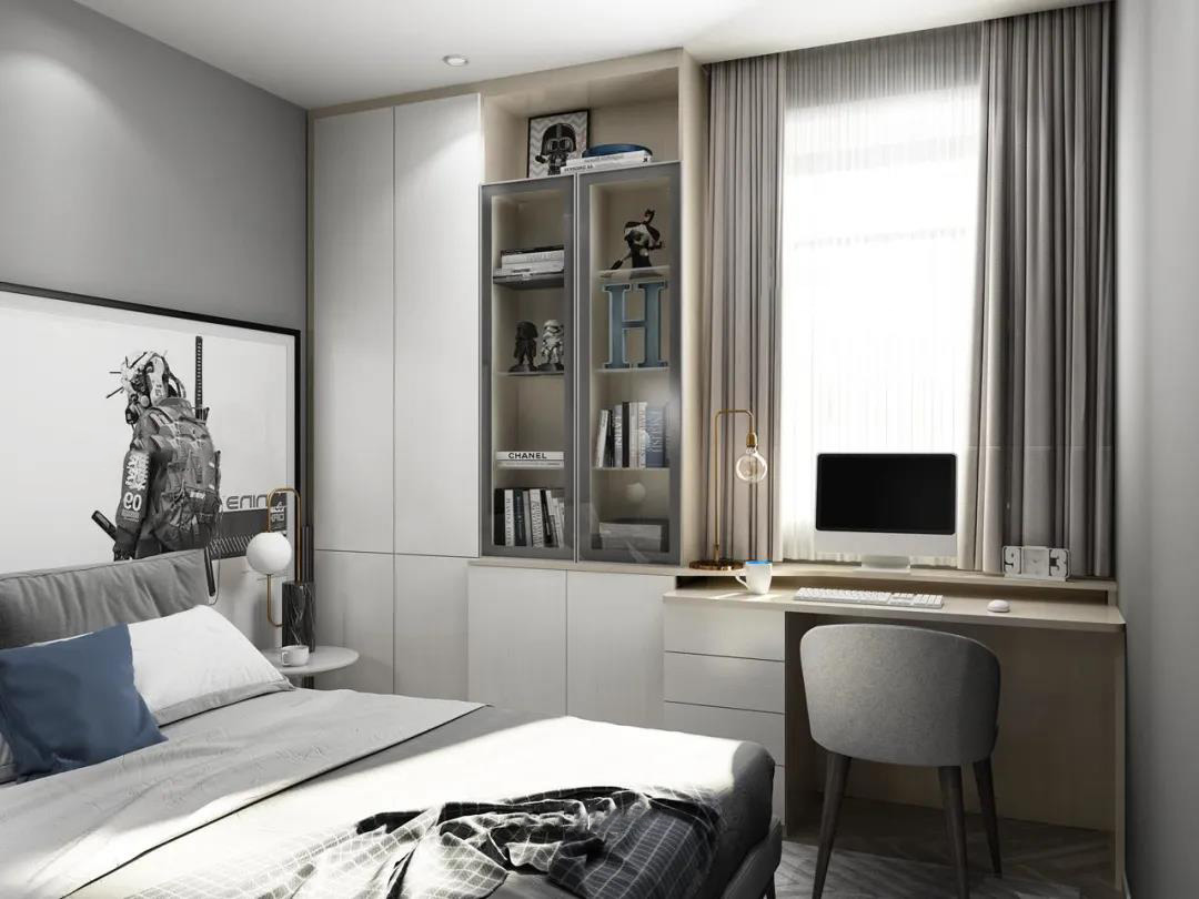 次卧的空间太小？不妨试试这样装