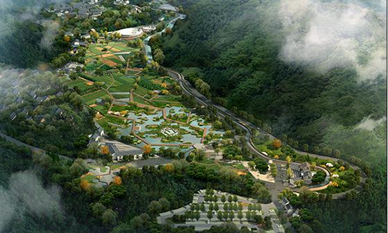 悠然山居康养旅游开发项目规划图,艾森林旅游康养文化产业园建设