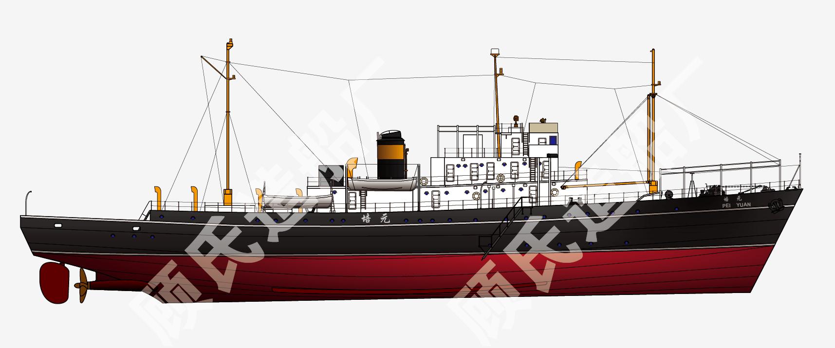 中国海军60年代南宁号护卫舰,人民海军早期广州号护卫舰