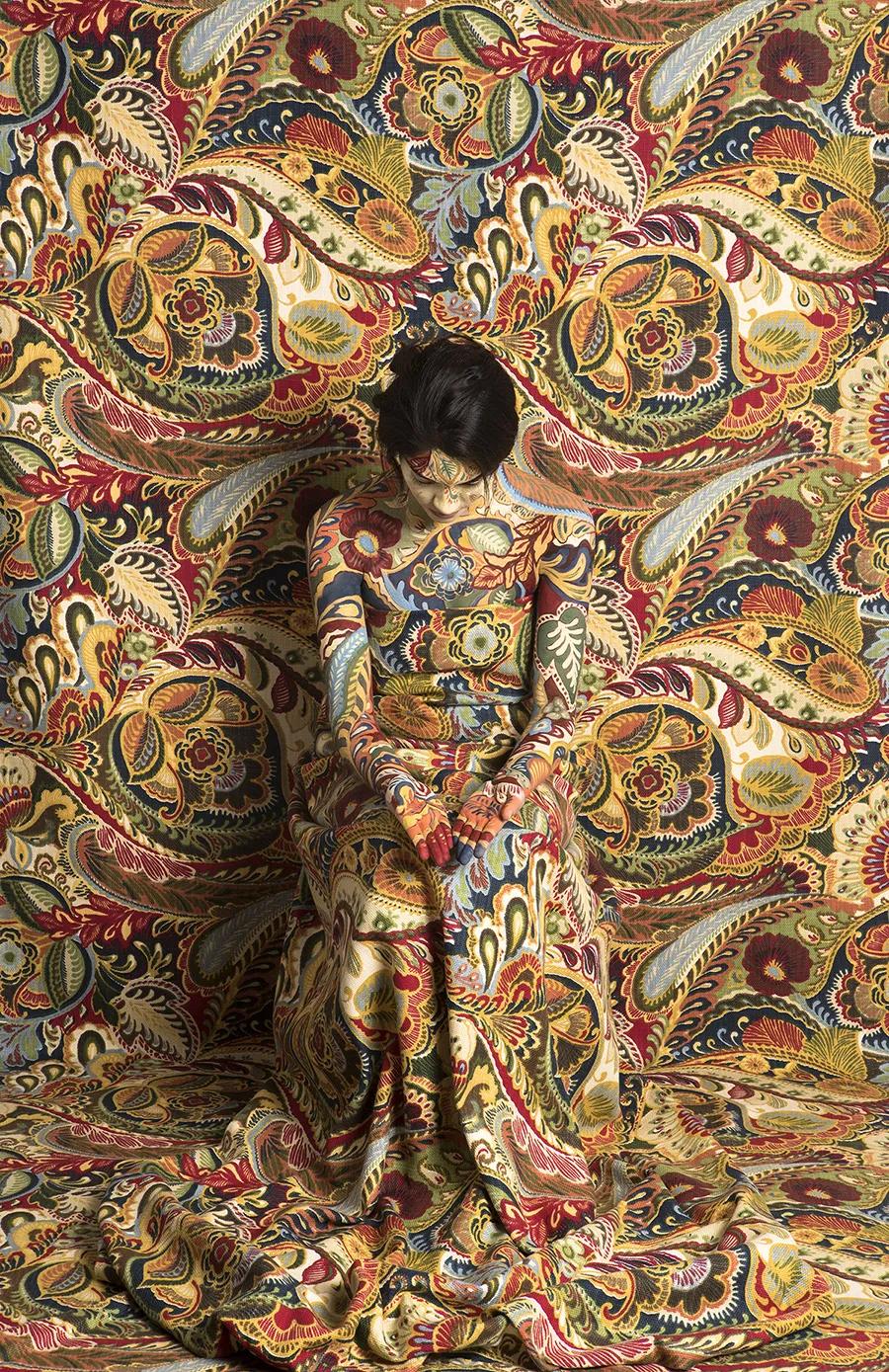 伪装人类样貌,彩绘伪装术