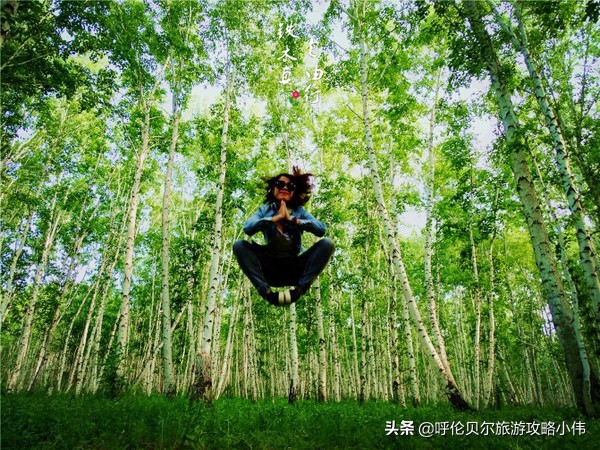 我和呼伦贝尔之间只隔一张火车票只需勇敢前行，梦想自会引路