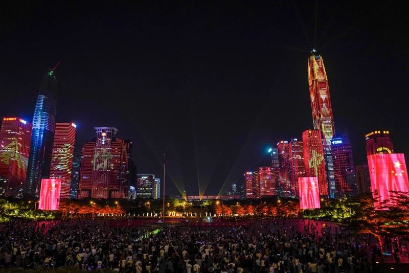 深圳国庆焰火晚会线路图,观看深圳焰火晚会最佳地点