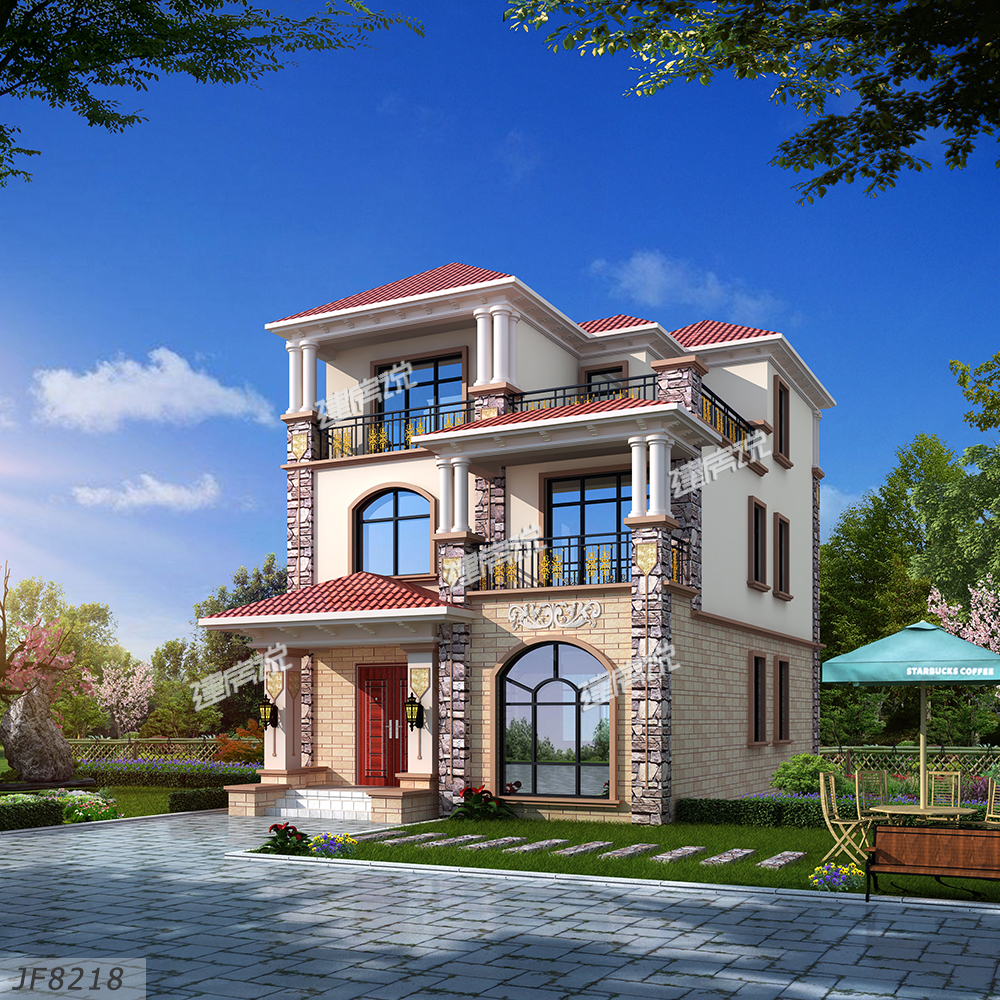 18万农村自建房二层,最合理的农村自建房设计图