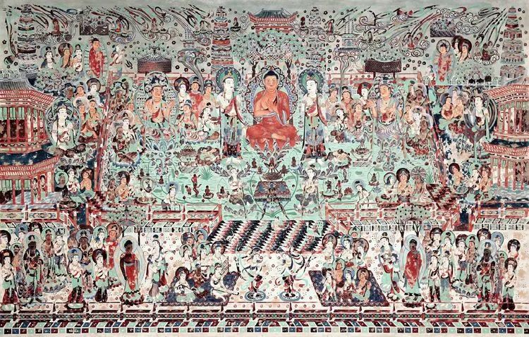 敦煌壁画体验,走进敦煌光影艺术展