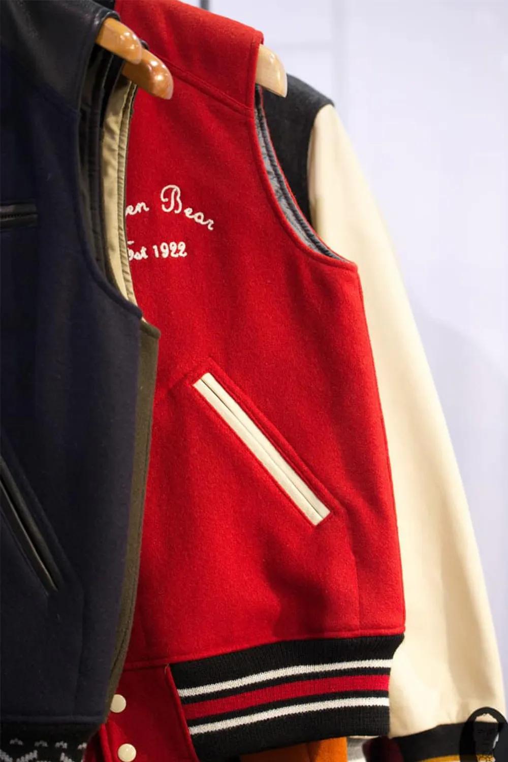 学院风经典夹克,复古风运动夹克