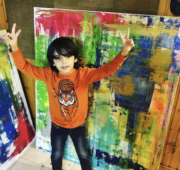 毕加索小孩画画,毕加索十几岁画画