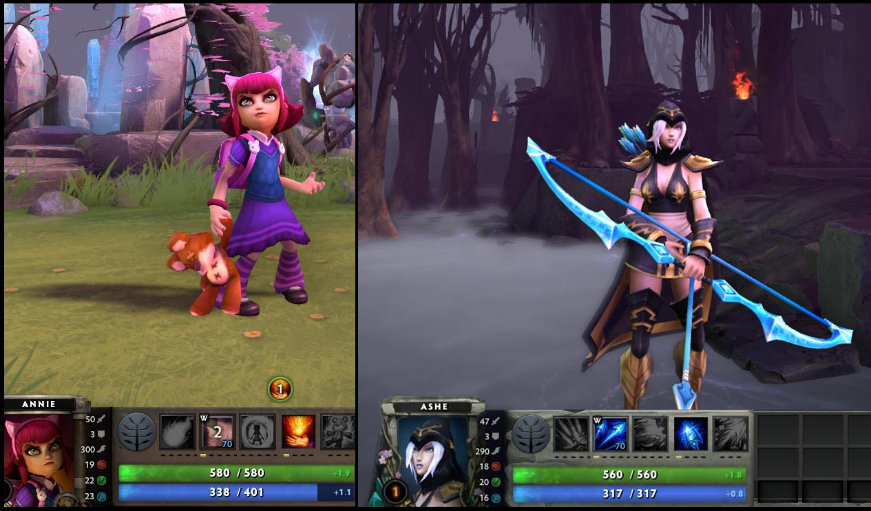 dota打不好的去玩lol,冰女dota与lol