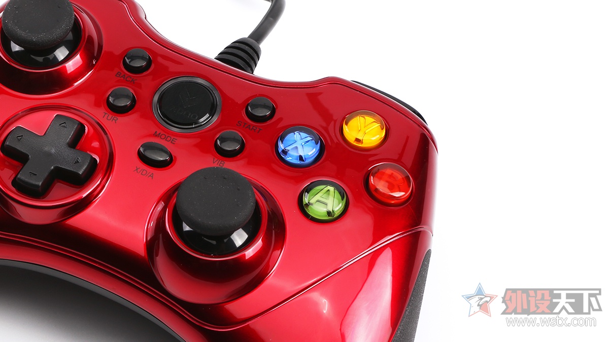 雷柏v600振动手柄测评,雷柏v600有线