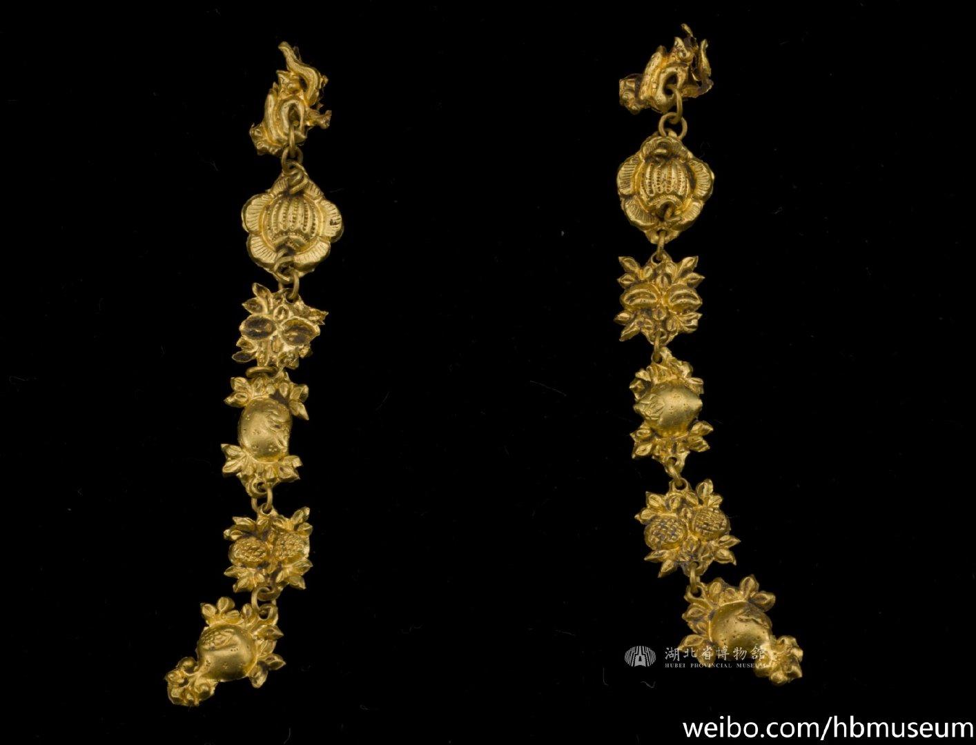 古代的丁香耳饰,中国古代首饰耳环简介