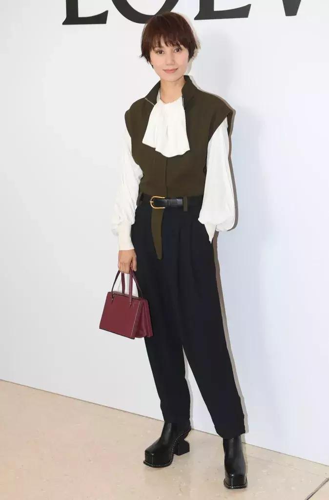 哪都瘦就腿粗,老爹裤小个子显腿瘦