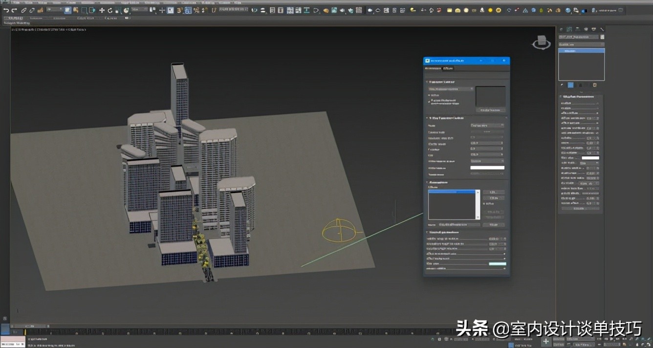 一位学员制作室外效果，一天完成整个过程，劳动报酬2K