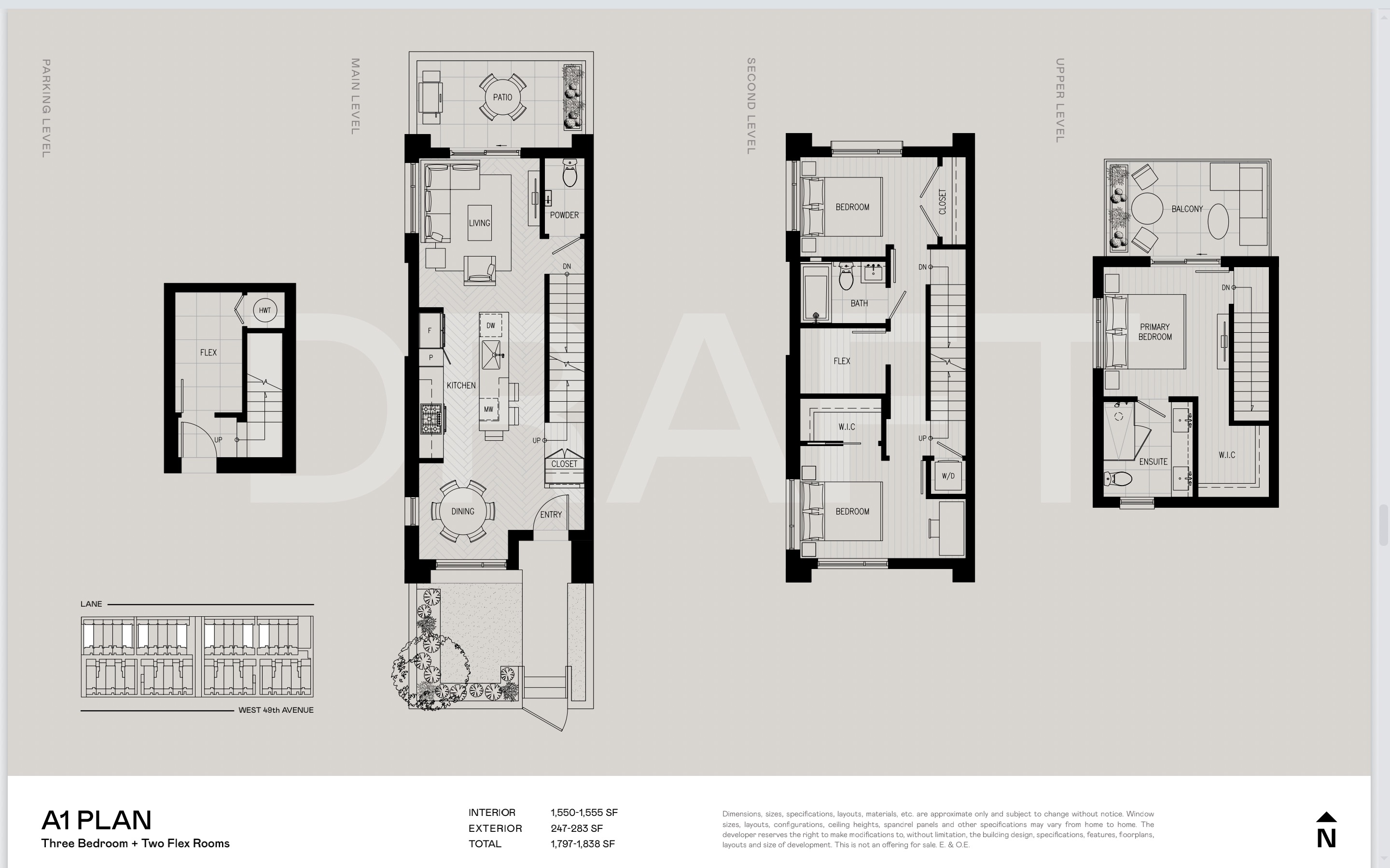 75万加币就能入手Bosa打造的温哥华西区联排别墅