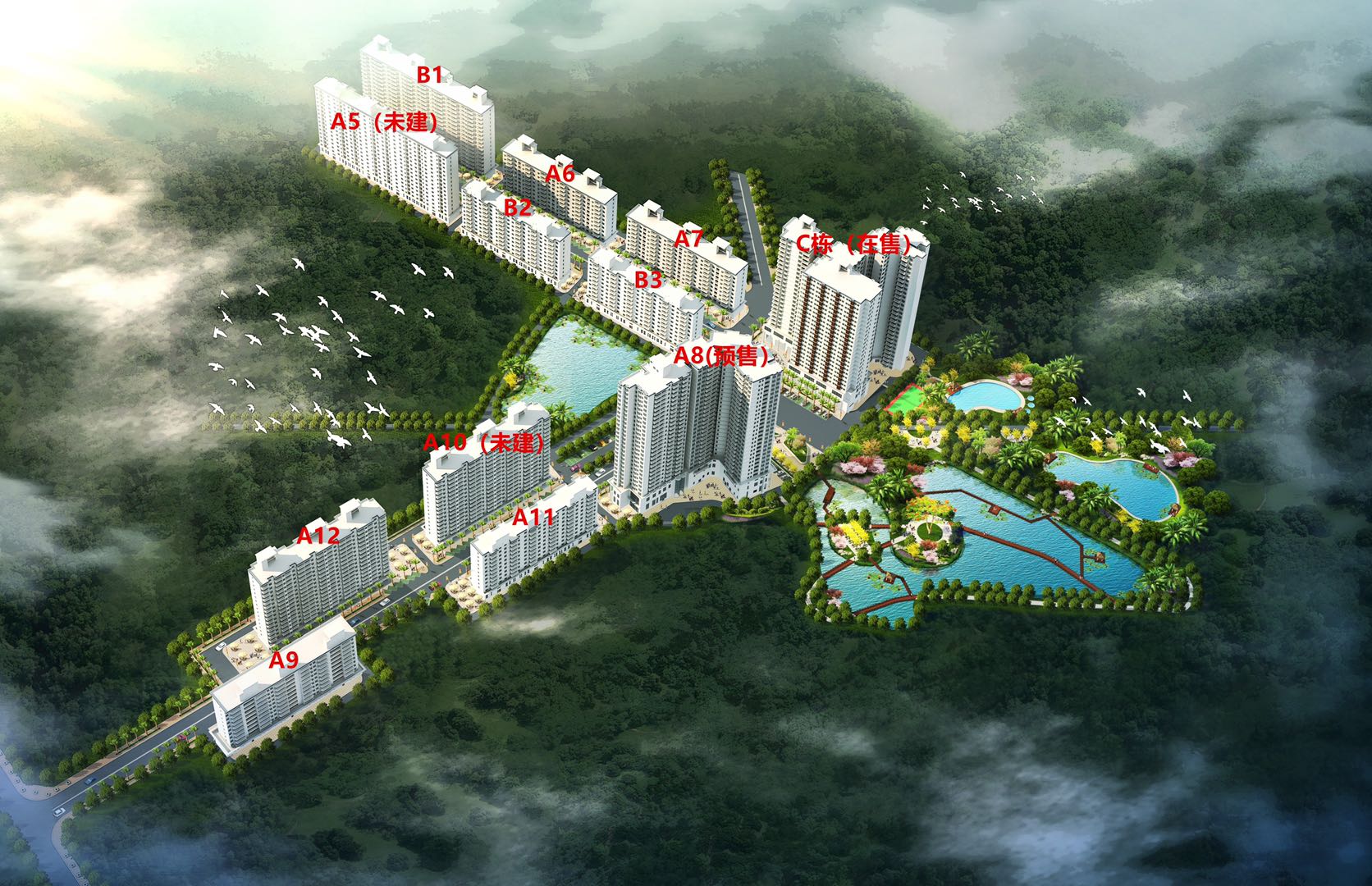 江畔田园、锦城都市-江畔锦城