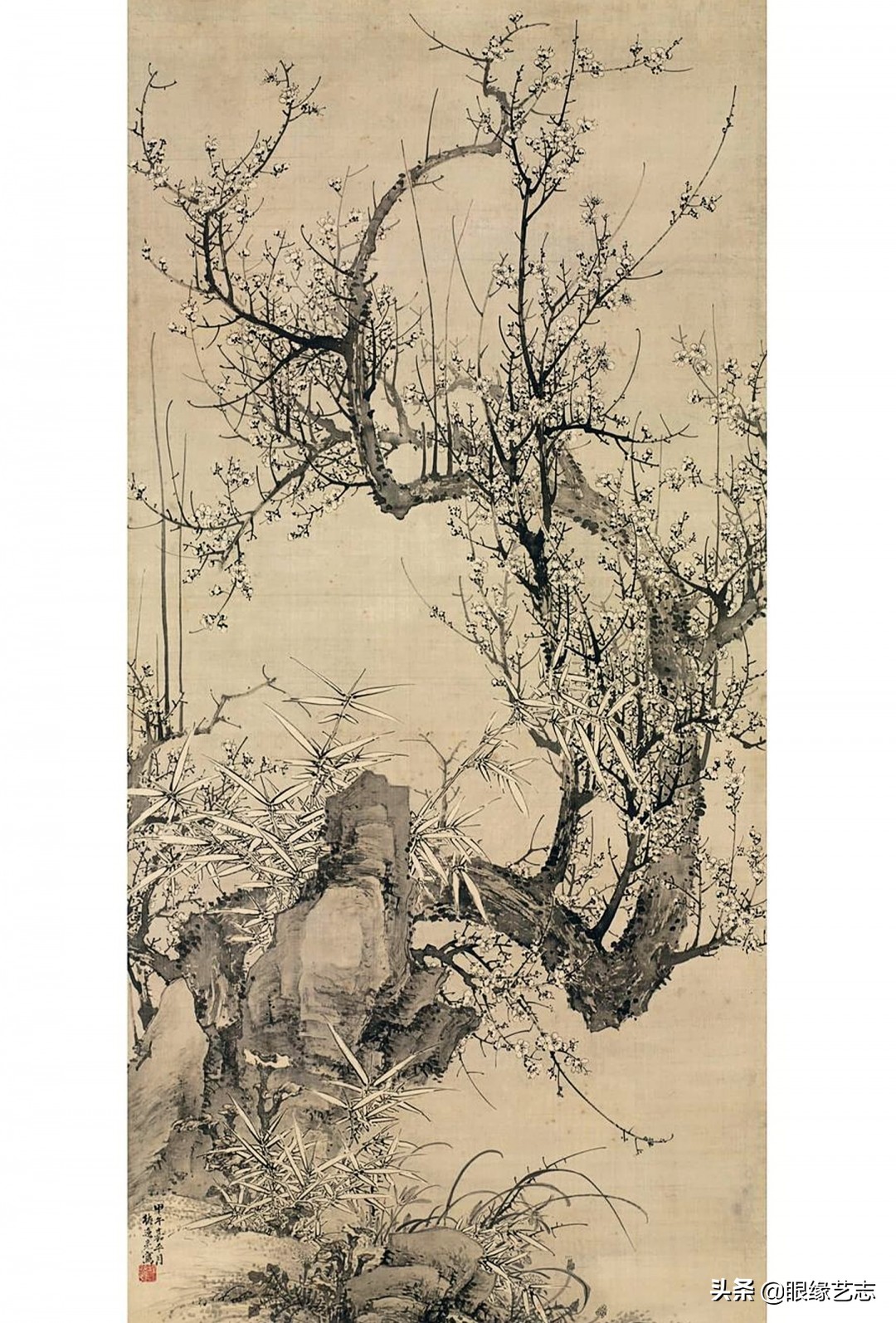 日本100幅中国古代绘画,日本花鸟绘画欣赏