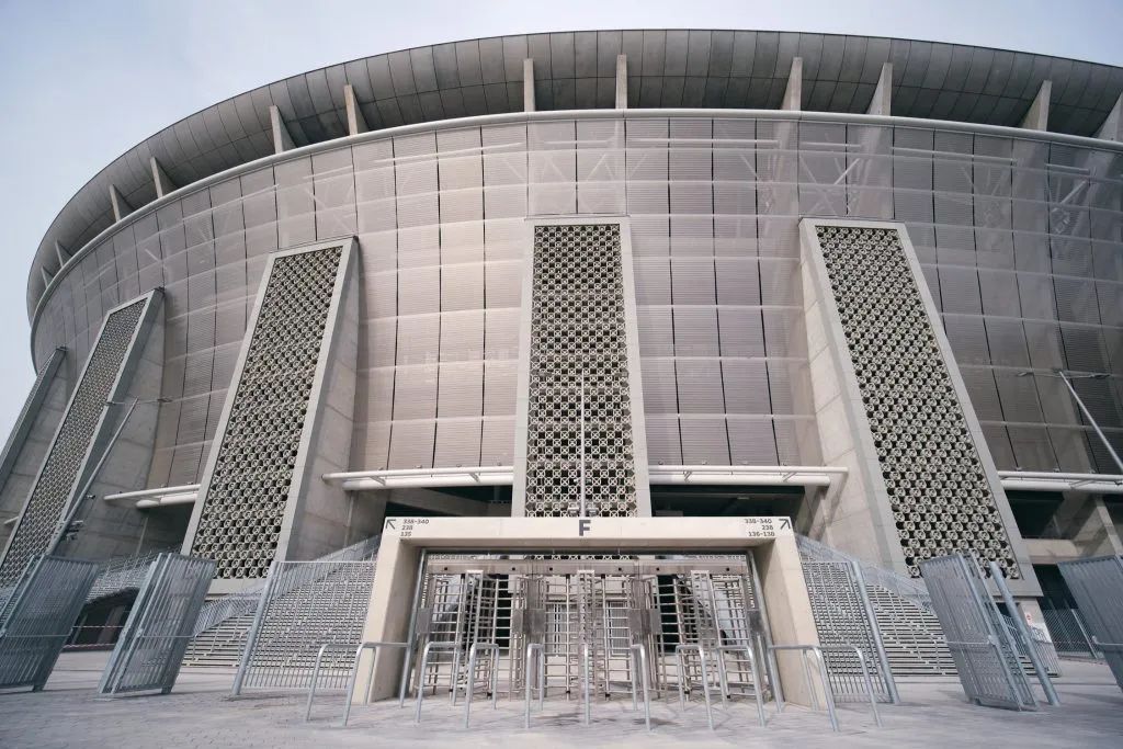 最漂亮的足球场设计图,荷花足球场