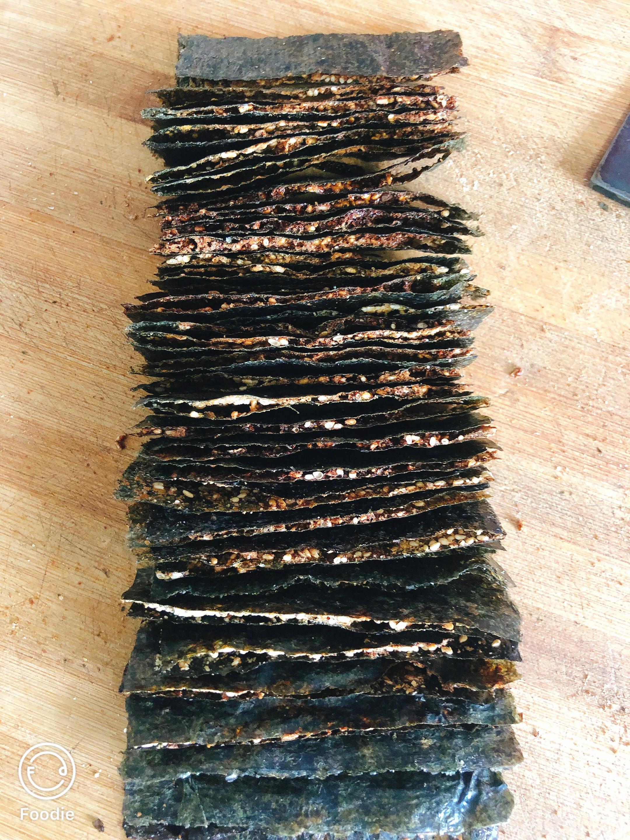 海苔潮了怎么办？用潮海苔一起来做无添加的夹心海苔！